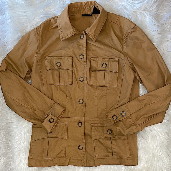 Ana Brown Long Sleeve Jacket - Picture 1 of 6